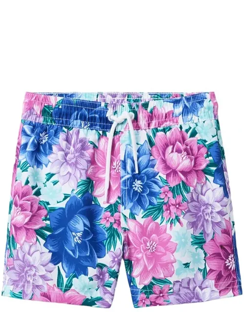 Floral Print Swim Shorts