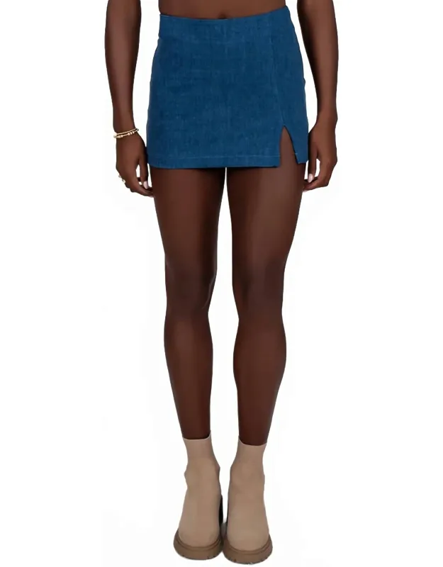 Denim Mini Skirt
