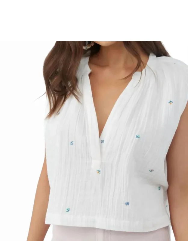 Aarya V-neck Top
