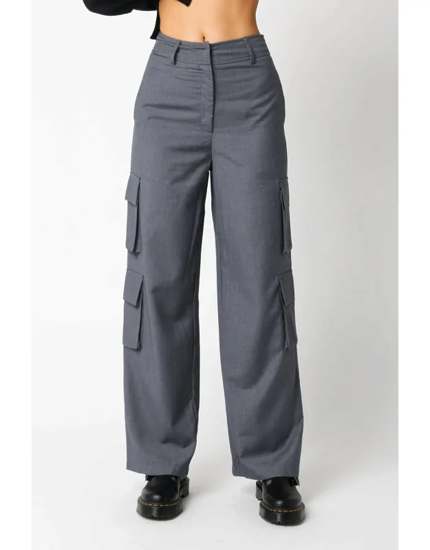 Wide Leg Cargo Pants