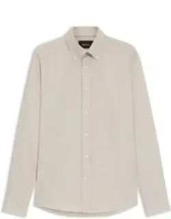 Checked Slim-fit Shirt In Cotton Flannel