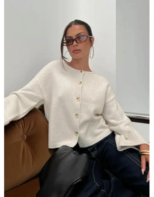 Cuffed Knit Cardigan