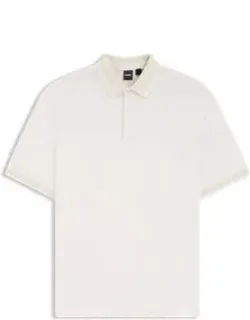Oxford Cotton-piqué Polo Shirt With Logo Detail