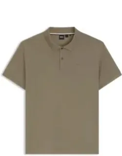 Polo Shirt In Cotton Piqué With Logo Details