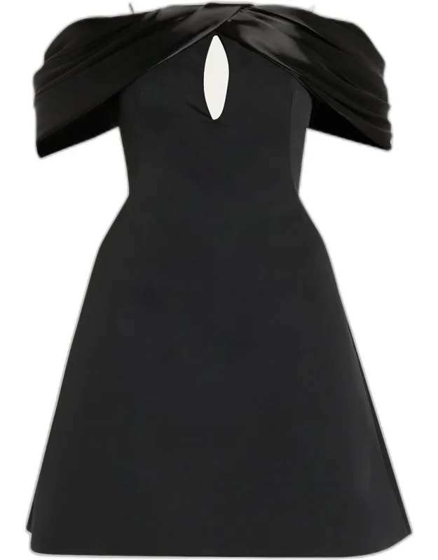 Off-shoulder Mini Dress