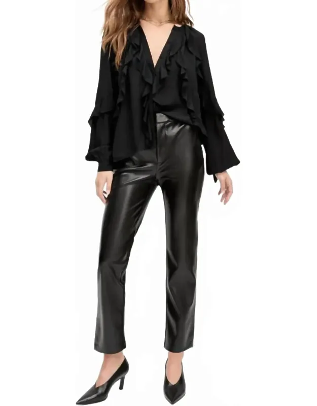 Mid Rise Trousers