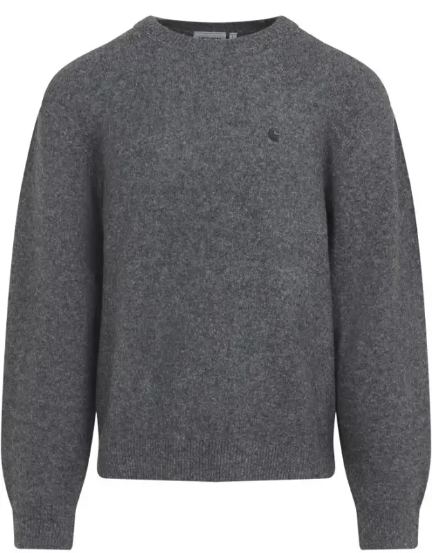 Sweater Crafted In Acrylic And Ribbed Round Neck