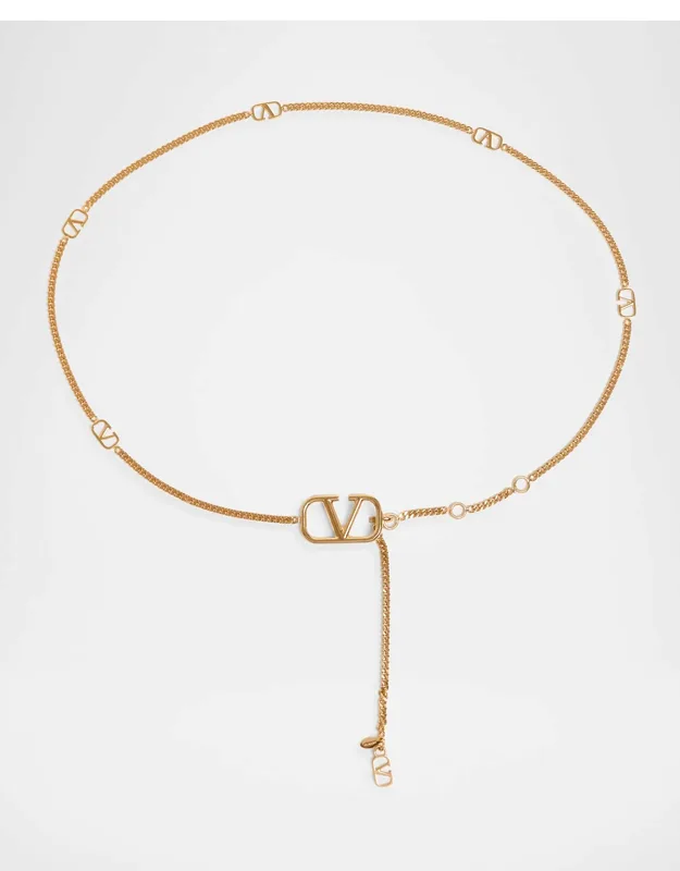 Vlogo Signature Chain Belt