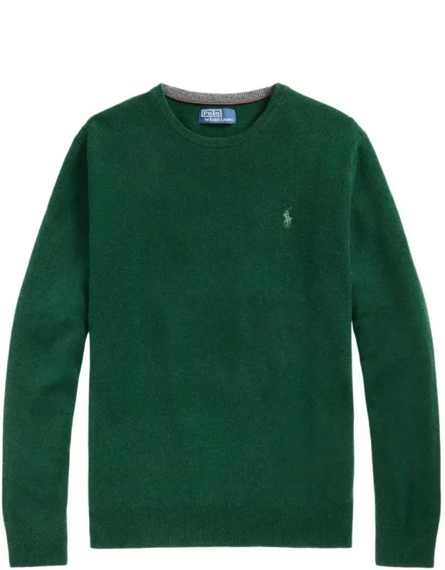 Sweater Crewneck Embroidered Logo