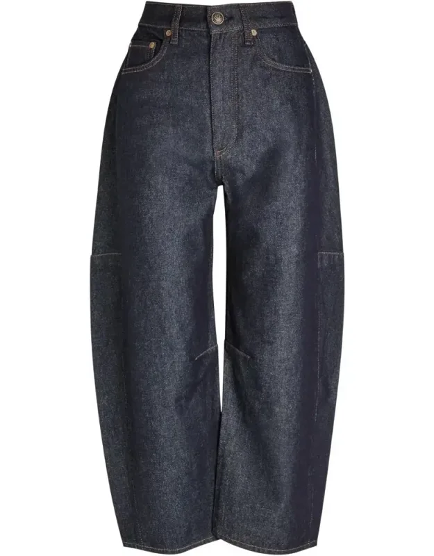 Charlie High-rise Ankle Barrel Jeans
