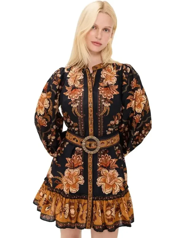 Majestic Garden Mini Dress