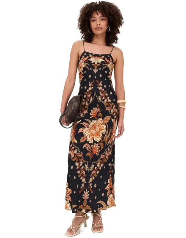 Majestic Garden Slip Dress