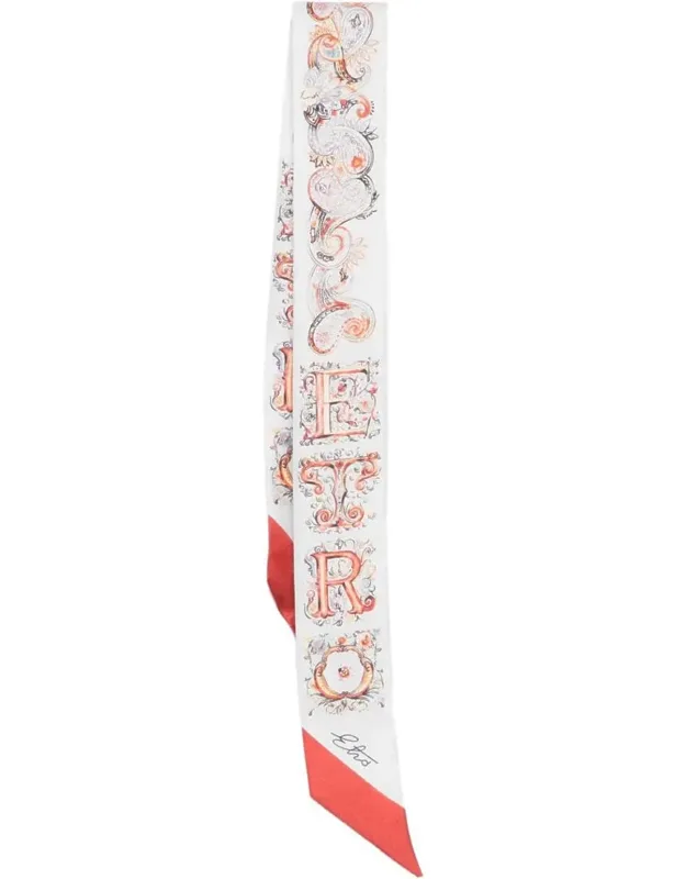 Floral Print Scarf