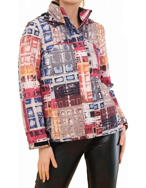 Removable Lining Hooded Coat