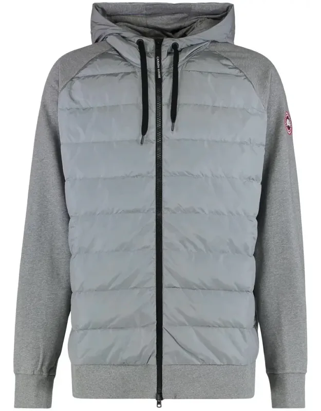 Cardigan With Padded Front Panel