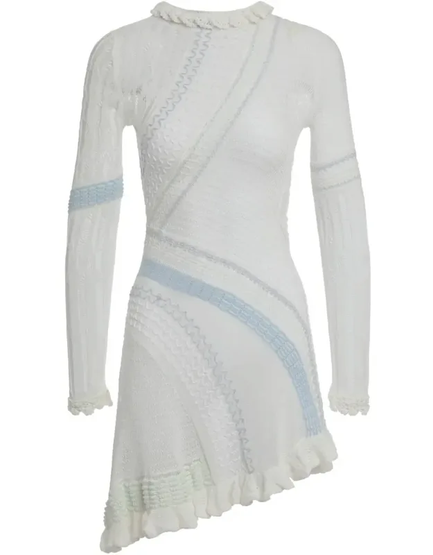 Knitted Dress With Long Sleeves