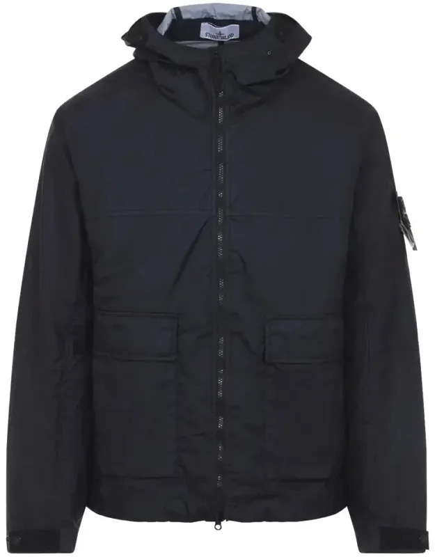Coat Short Parka, Tonal Hood