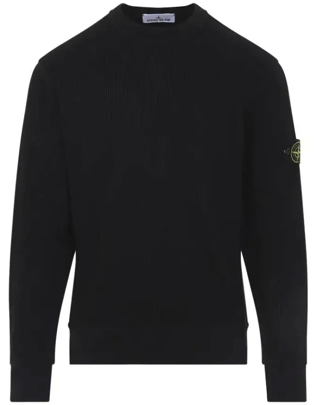 Stone Island Sweatshirt, Round Neck, Long Sleeves
