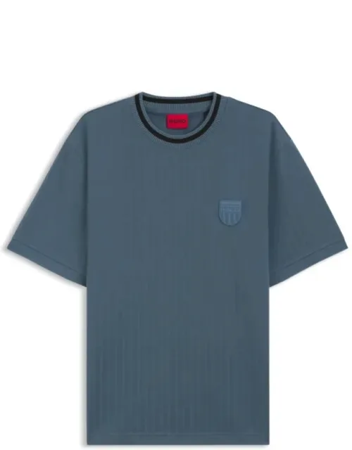 Cotton-blend T-shirt