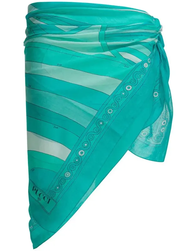 Pareo With Iride Print