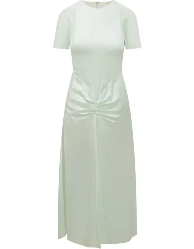 Long Dress With Draping