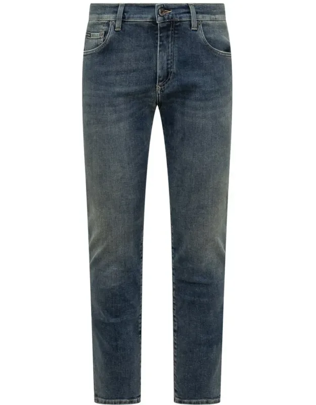 Slim Fit Five Pocket Jeans