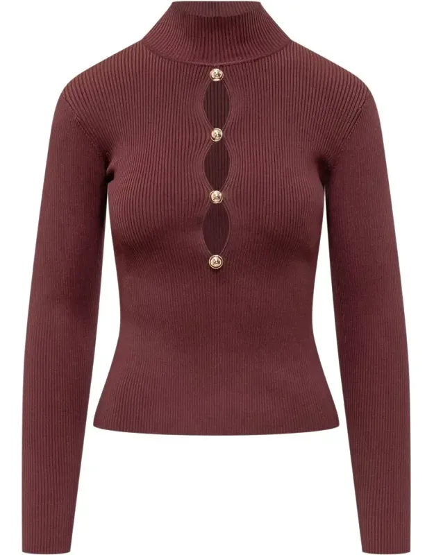 Worked Top With Cut-out