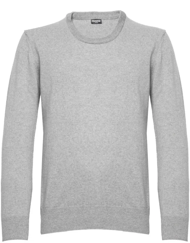 Franzese Collection Silvio Berlusconi Pullover - 3-ply Cashmere, Ribbed Details