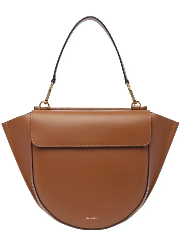 Saddle Hortensia Medium Hand Bag With Magnetic Closure And Removable And Adaptable Strap