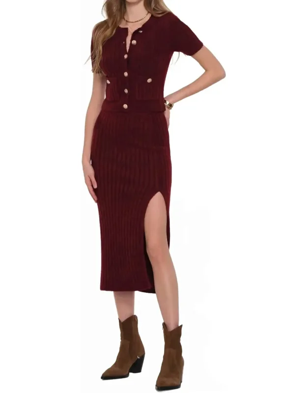 Carmela Top & Skirt Set