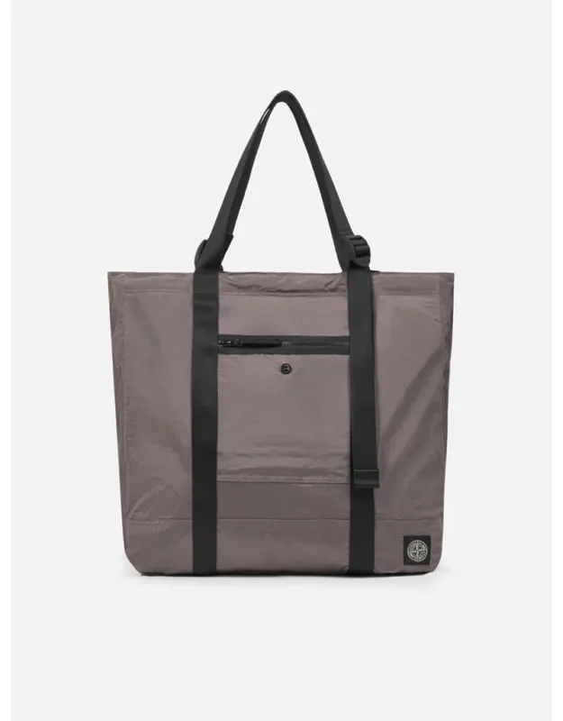 Tote Bag In Nylon Metal
