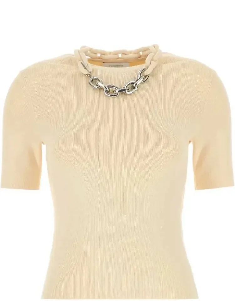 Chain-link Detail Cardigan