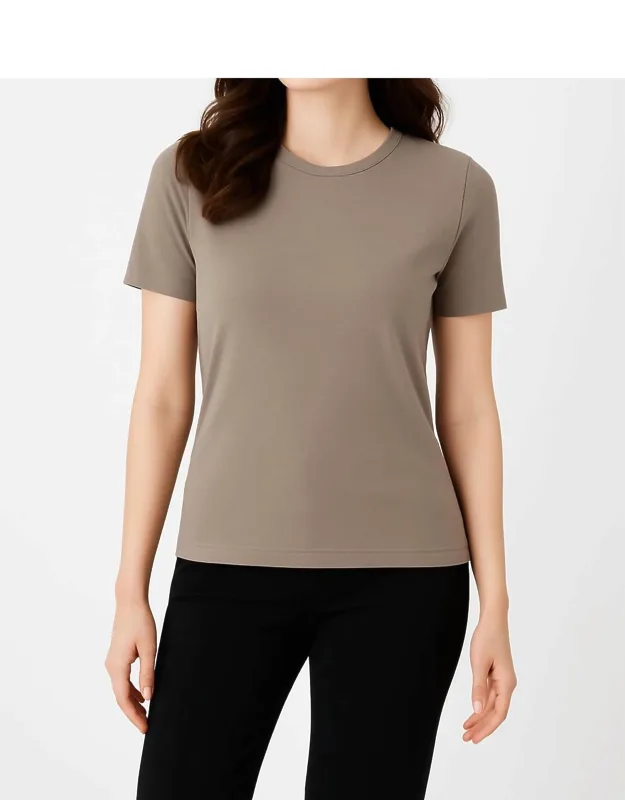 Short Sleeve Crew-neck Tee