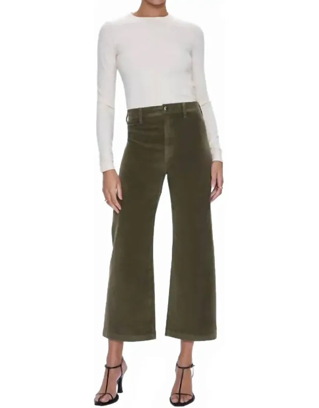 Penny Crop High Rise Wide Leg Pants