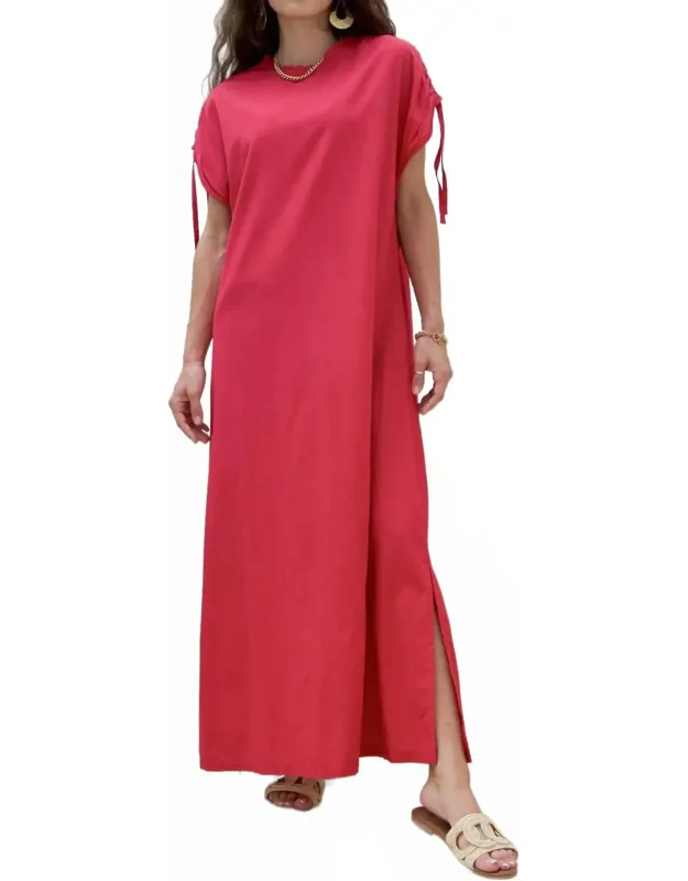 Poplin Maxi Dress