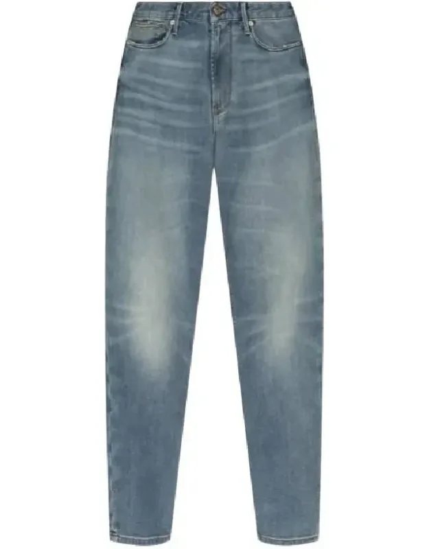 Slim-fit Washed Denim Jeans