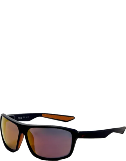 Nike 63 Mm Sunglasses - 100% Uv Protection, Orange Mirror Lens