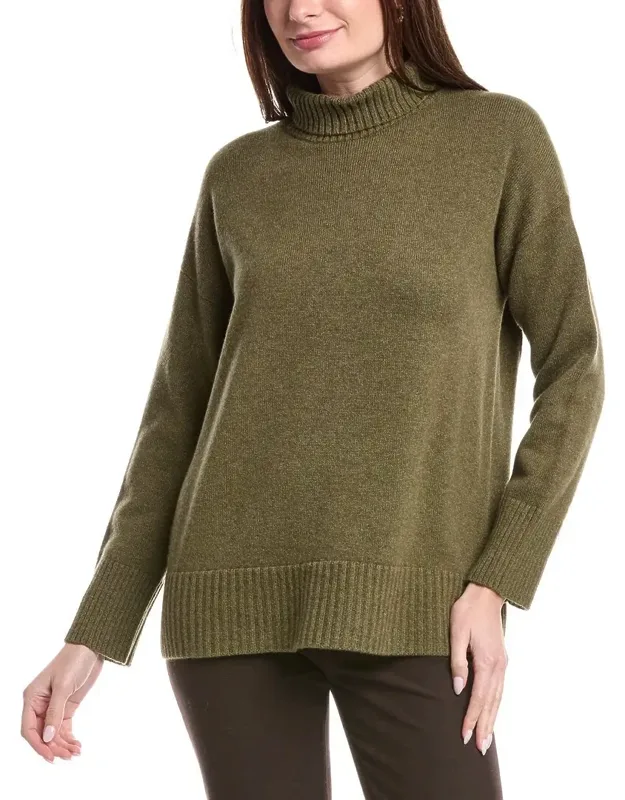 Stand Collar Cashmere Sweater