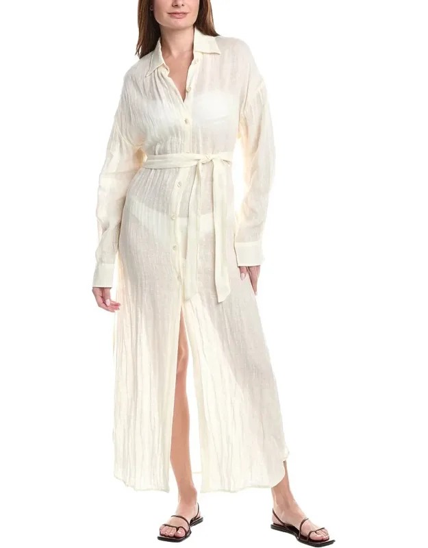 Playa Linen Maxi Dress