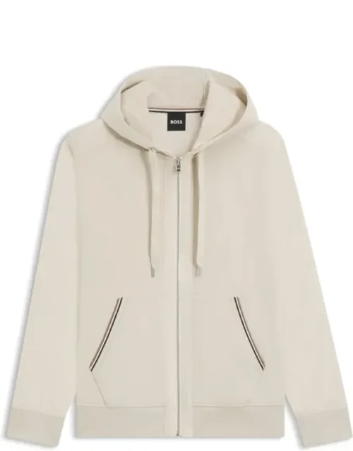 Cotton-terry Zip-up Hoodie