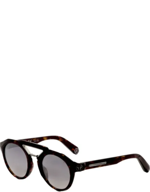 50 Mm Brown Sunglasses