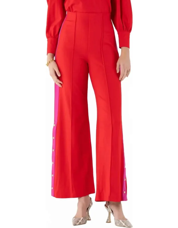 Paisley Wide Leg Pants