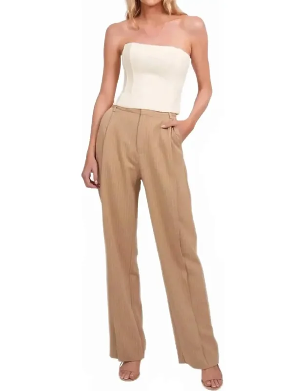 Straight Leg Pants