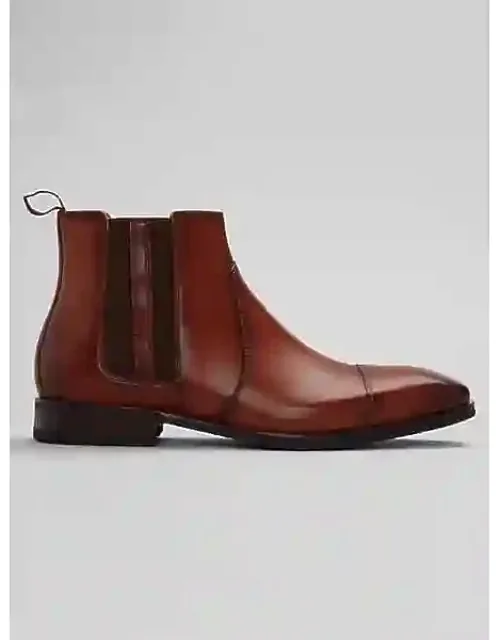 Crest Cap Toe Chelsea Boots
