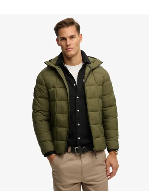 Hooded Box Quilt Fuji Lite Jacket
