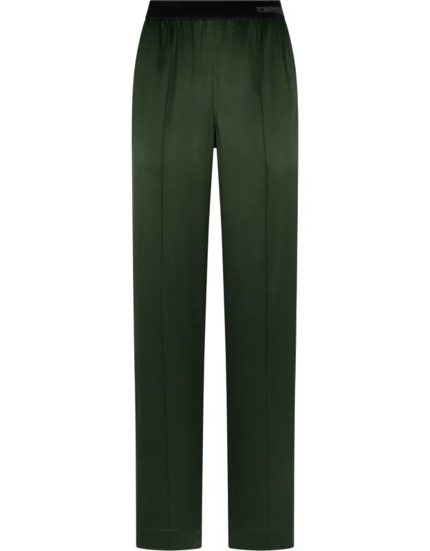Silk Pajama Pants
