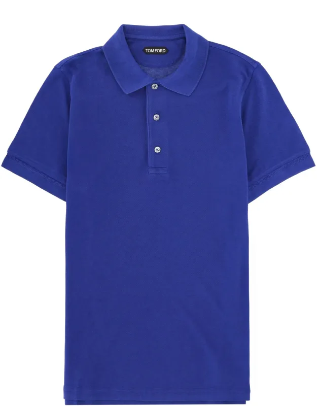 Lyocell And Cotton Polo Shirt