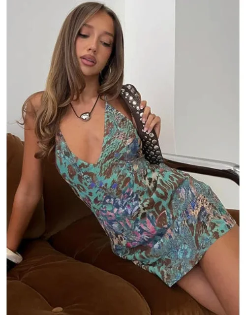Esmira Halter Mini Dress