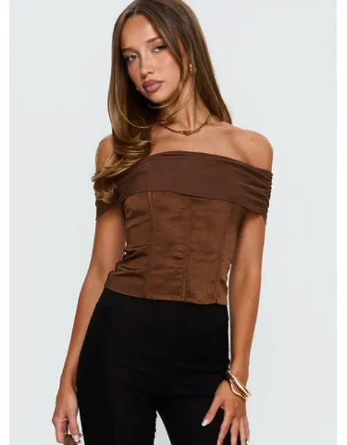 Off Shoulder Corset Top