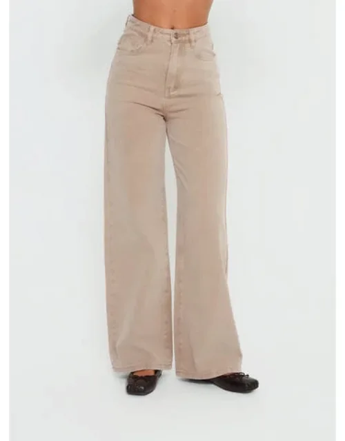 Nicolo High Rise Straight Leg Jeans